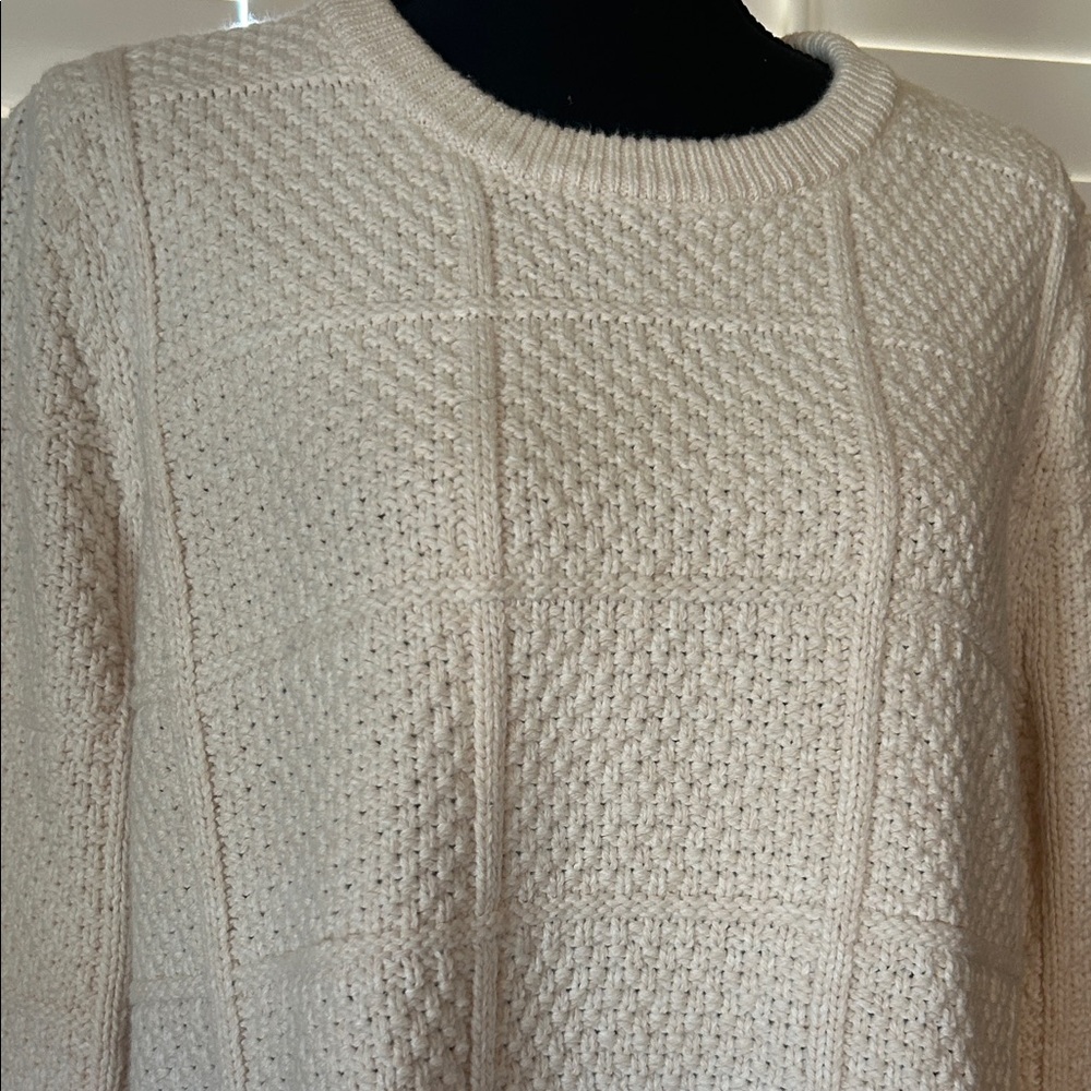 Land’s End Textured Knit Tunic Sweater - Picture 2 of 4
